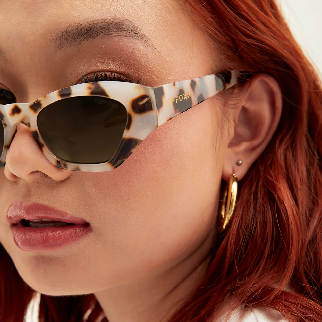 Cat Eye Sunglasses - Tortoise - Image 7
