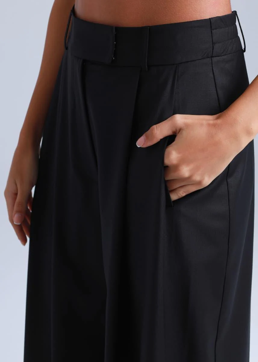 Broadway 3-Piece Liza Tailored Virgin Wool Suit in Deep Black - Image 5