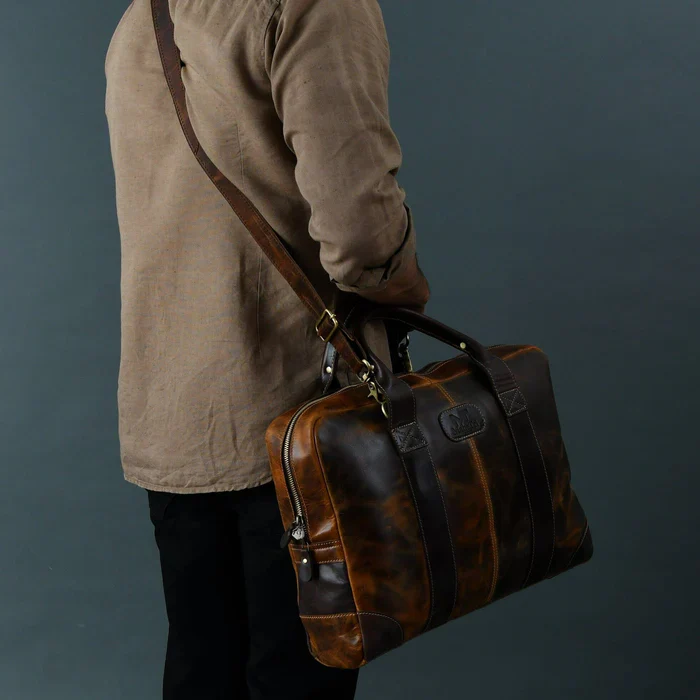 Brown Jefferson Briefcase - Image 6