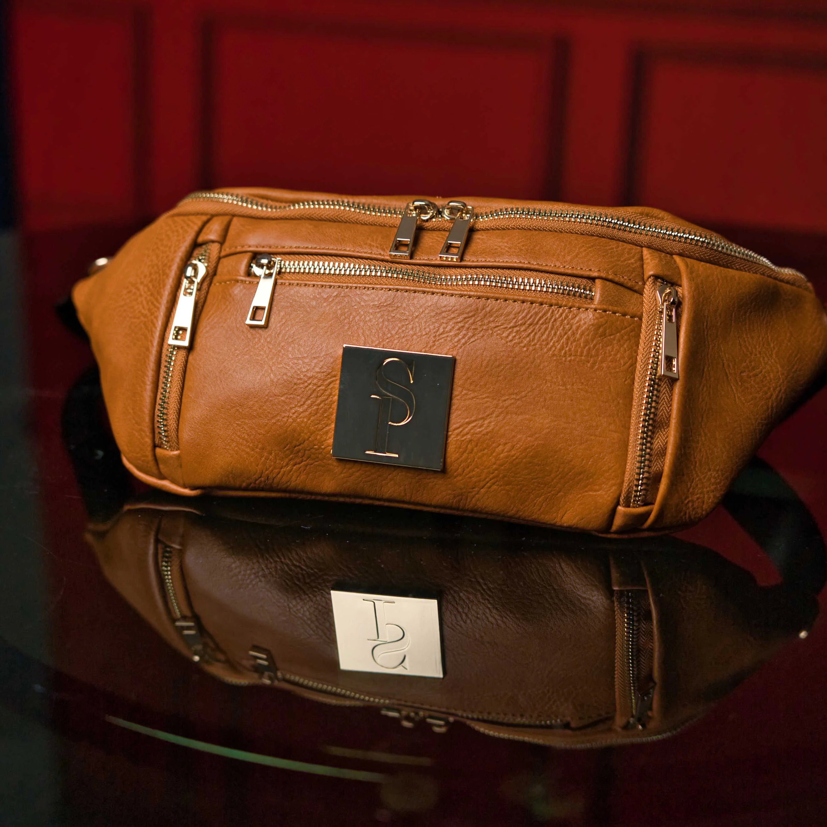 Brown Luciano Leather Sling Bag - Image 3