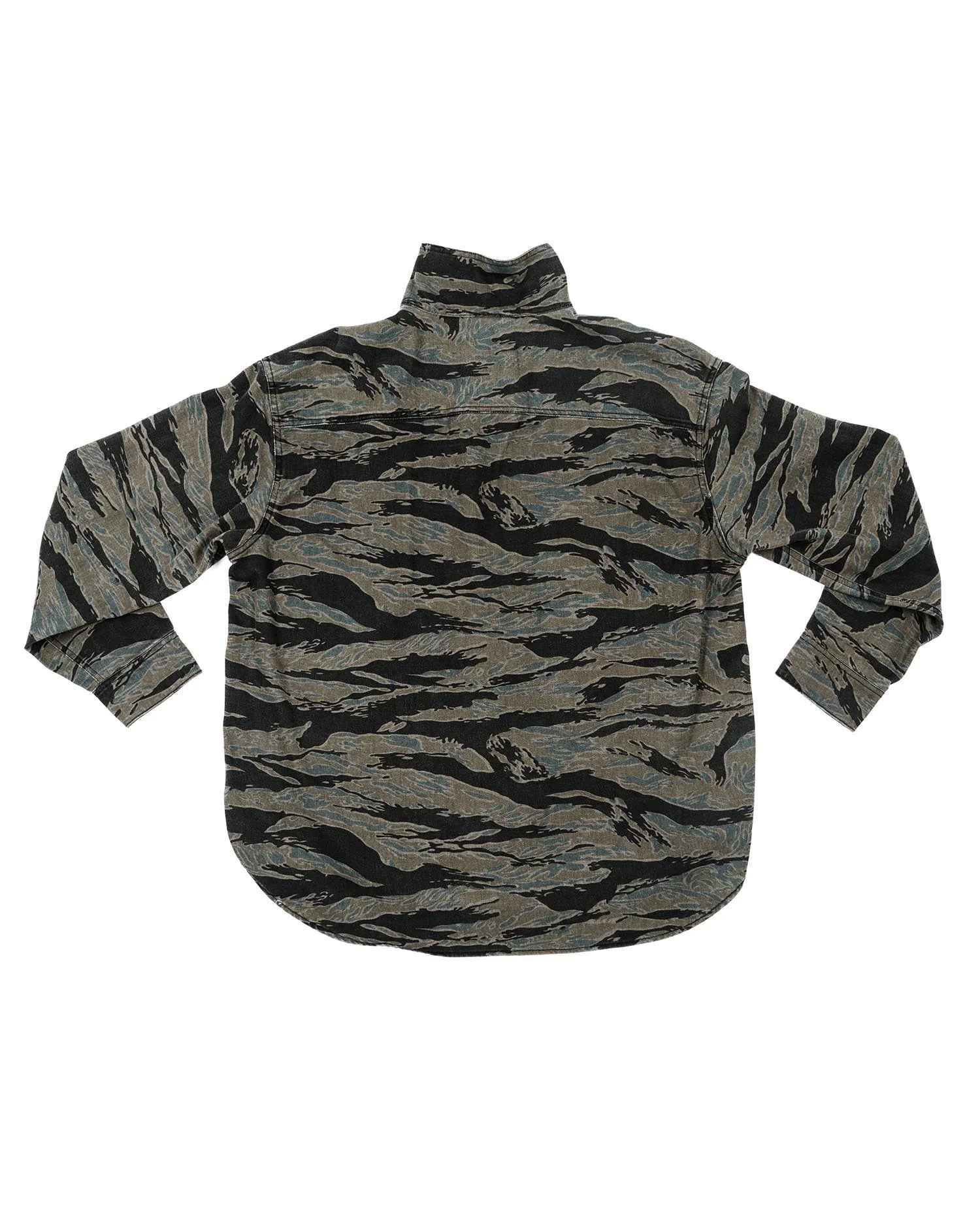 Bucky Camo Split Hem Shirt Jacket - Image 5