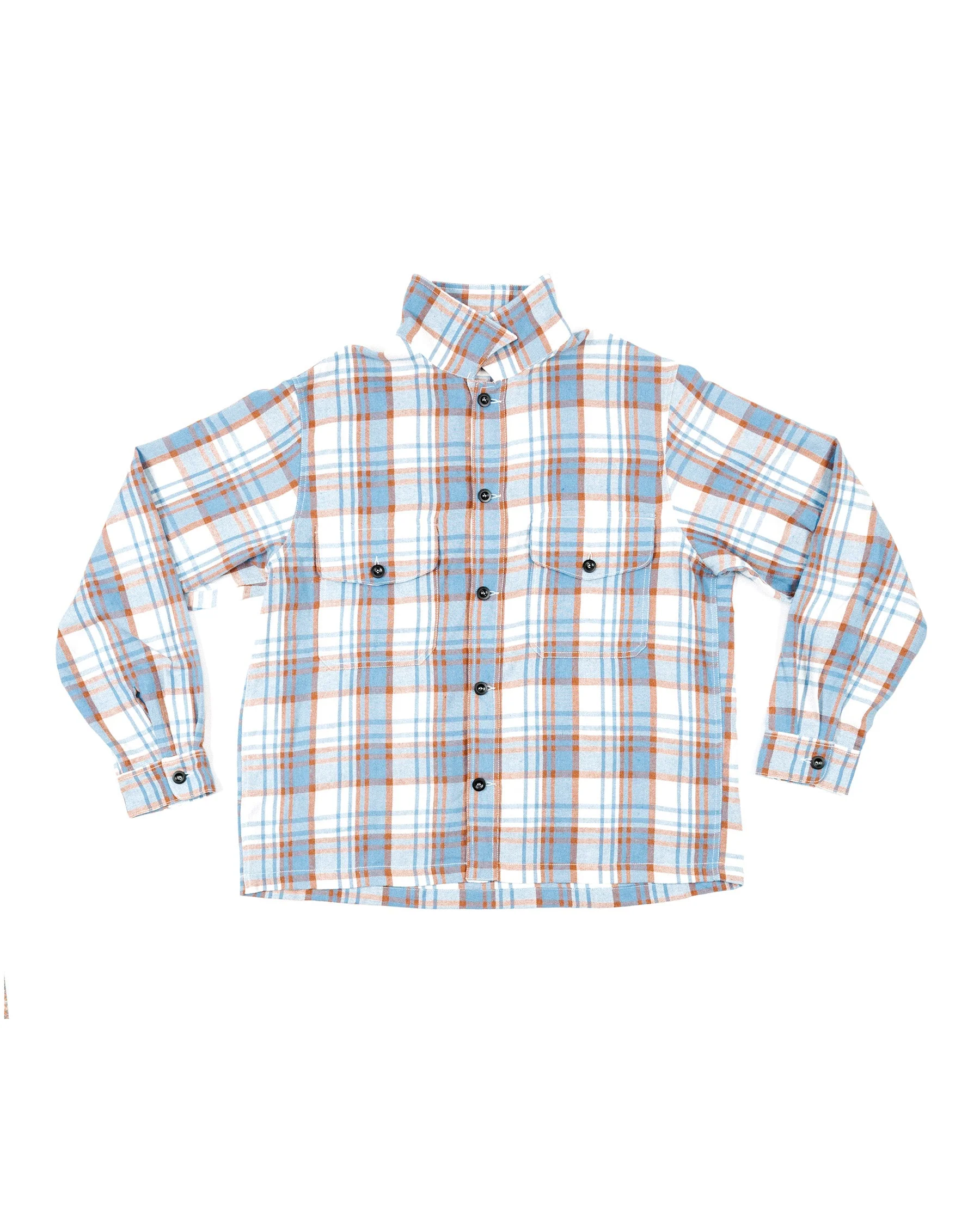 Bucky Overshirt – Heavyweight Flannel Layering Shirt - Image 4