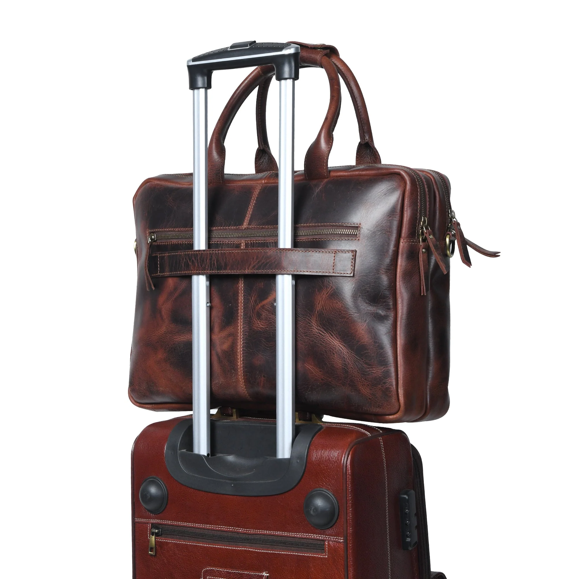Buffalo Leather Pilot Bag - Image 3