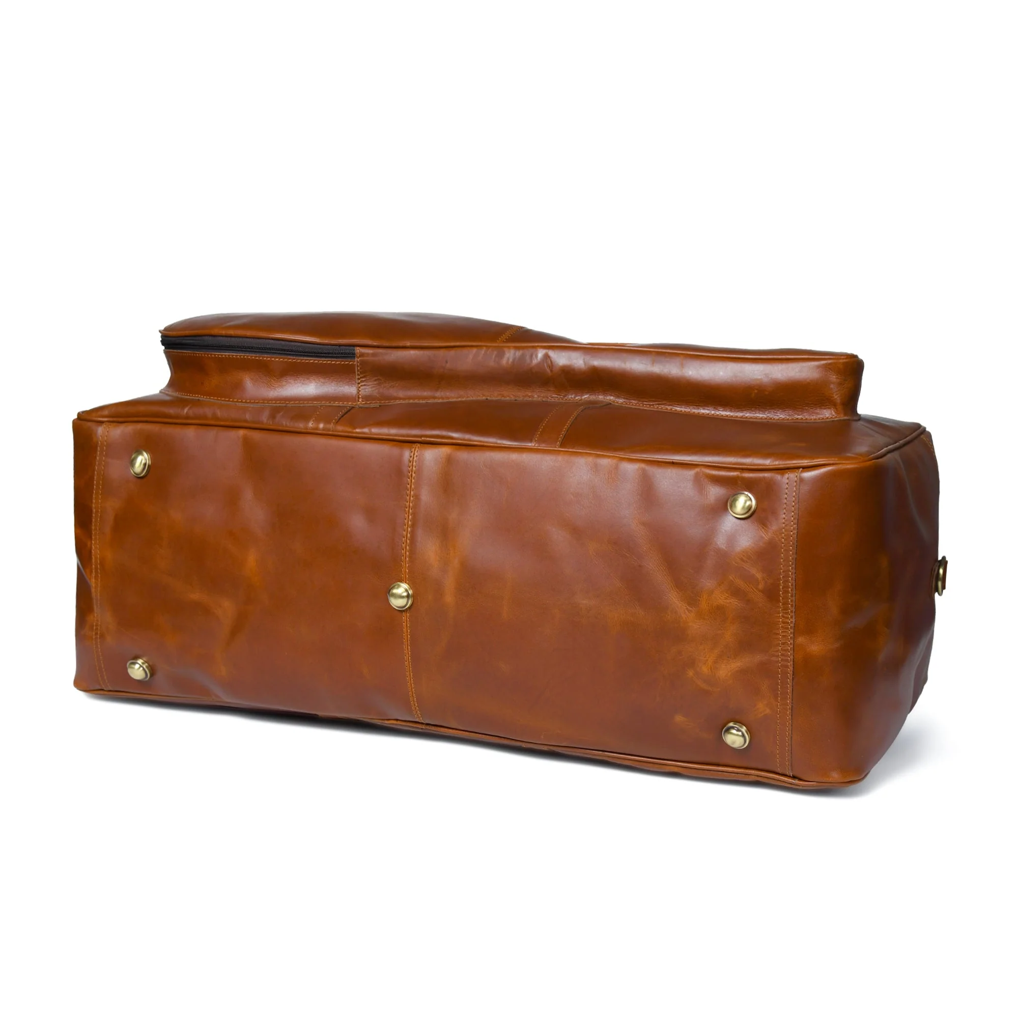 Buffalo Leather Tennis Duffle Bag - Image 9