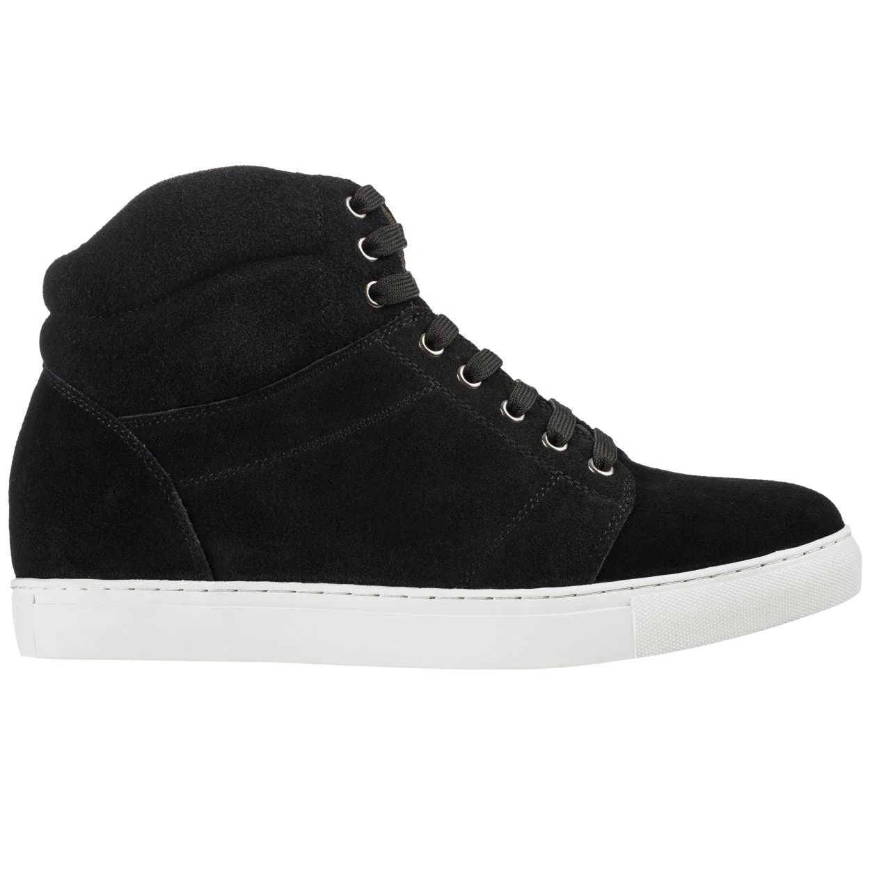 K107201 - 3 Inches Taller (Black) - Men's Sneakers - Image 2