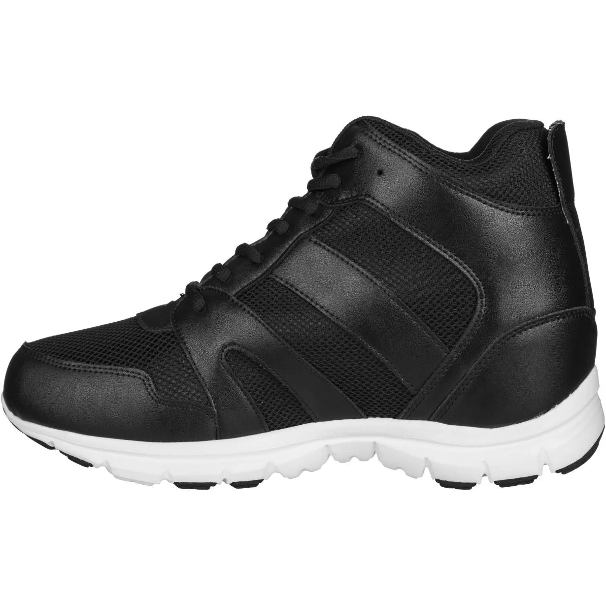 G3330 - 4-Inch Taller Men's Black Elevator Sneakers - Image 3