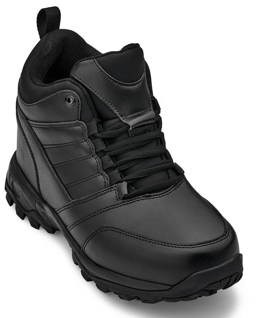 FD003 - 4.5 Inches Taller (Black) - Lightweight Men's Sneakers