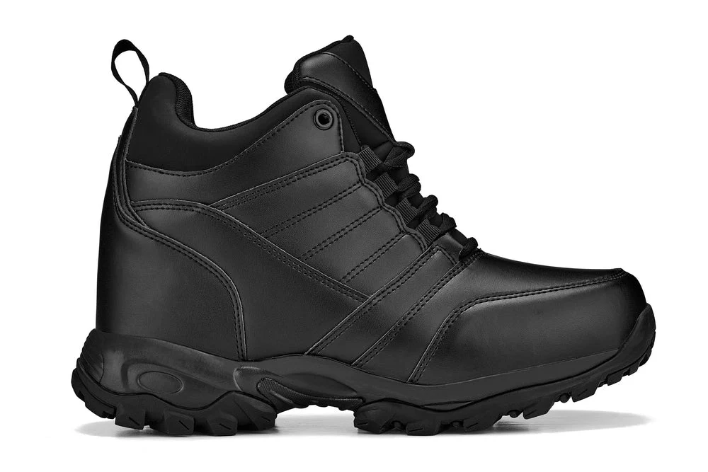 FD003 - 4.5 Inches Taller (Black) - Lightweight Men's Sneakers - Image 2