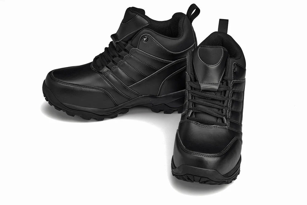 FD003 - 4.5 Inches Taller (Black) - Lightweight Men's Sneakers - Image 4
