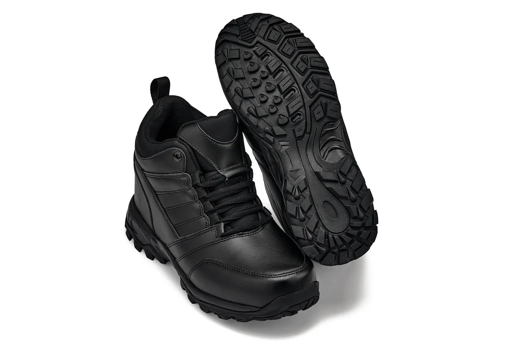FD003 - 4.5 Inches Taller (Black) - Lightweight Men's Sneakers - Image 5