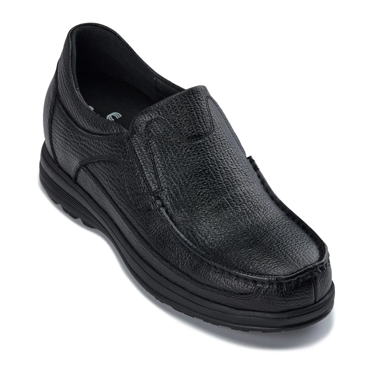 G1825 - 3 Inches Taller (Black) - Lightweight Men's Shoes