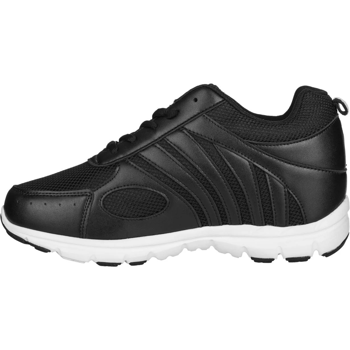 G3304 - 3 Inches Taller (Black) - Super Lightweight Men's Sneakers - Image 3