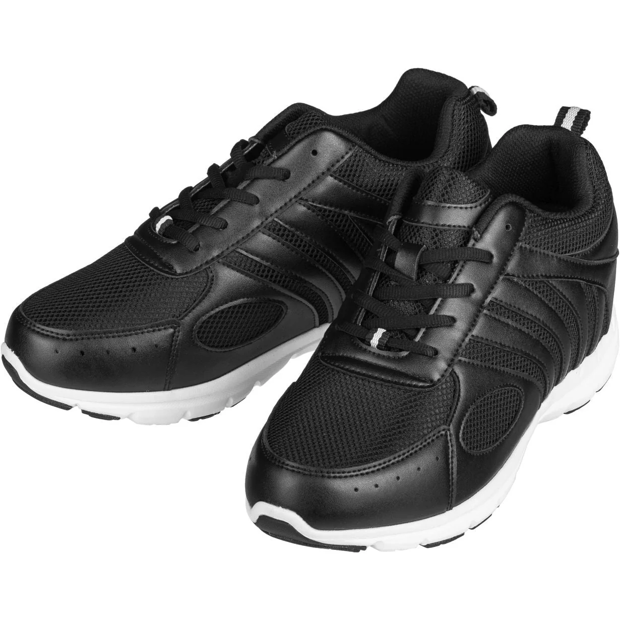 G3304 - 3 Inches Taller (Black) - Super Lightweight Men's Sneakers - Image 4