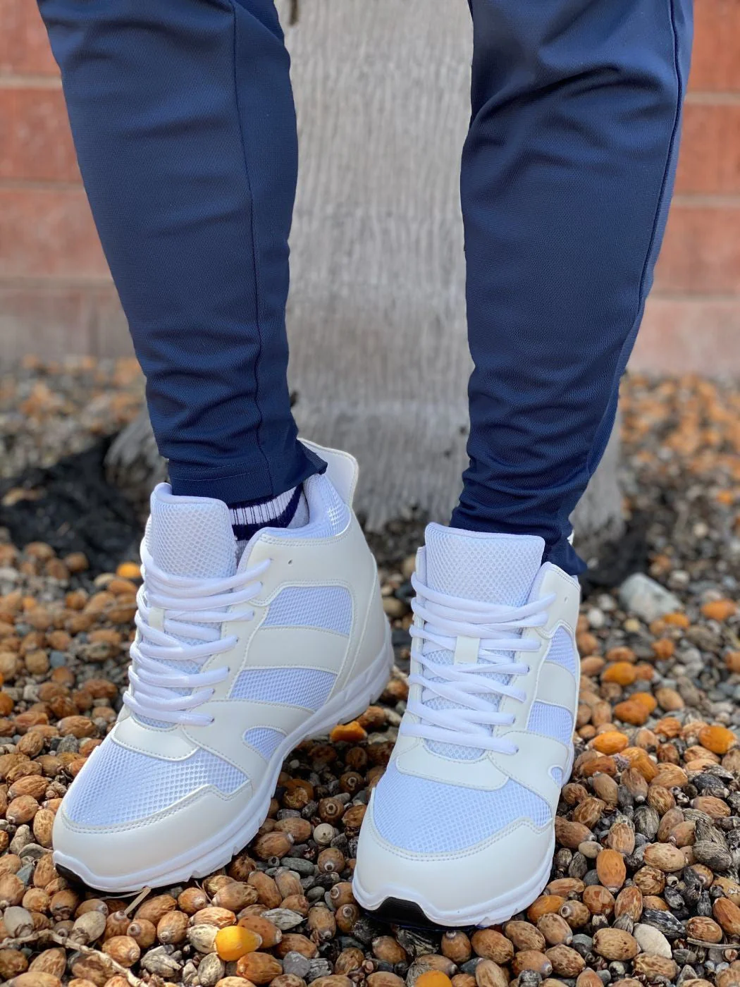 G3329 - 4 Inches Taller (Glacier White) - Men's Sneakers - Image 7