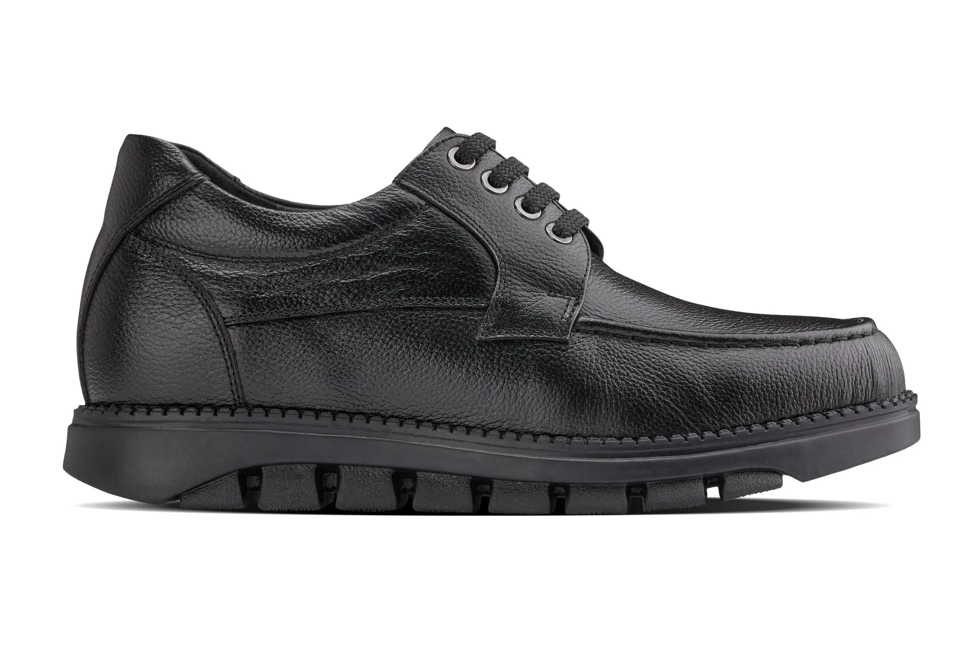 G6381 - 3 Inches Taller (Black) - Men's Sneakers - Image 2
