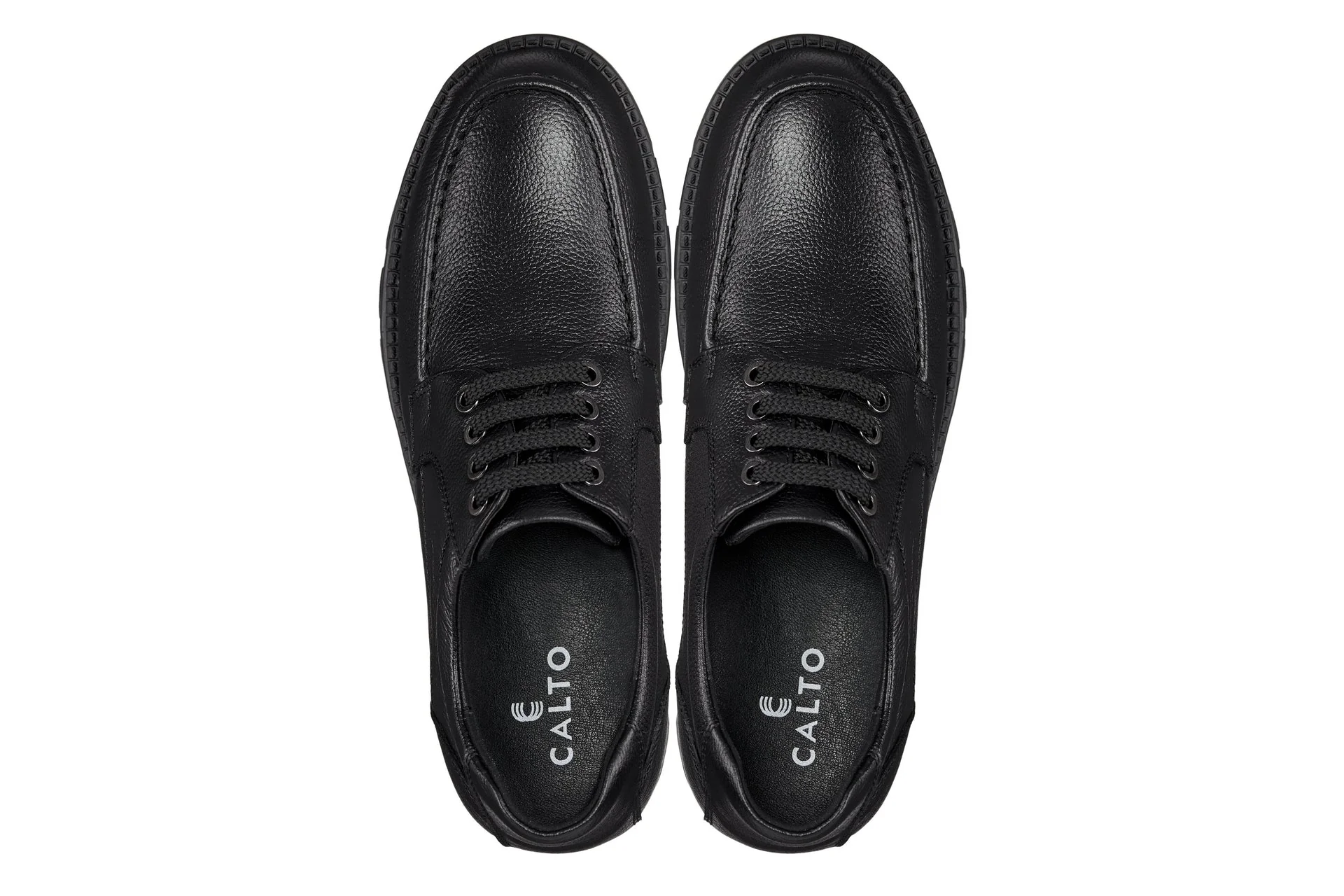 G6381 - 3 Inches Taller (Black) - Men's Sneakers - Image 4