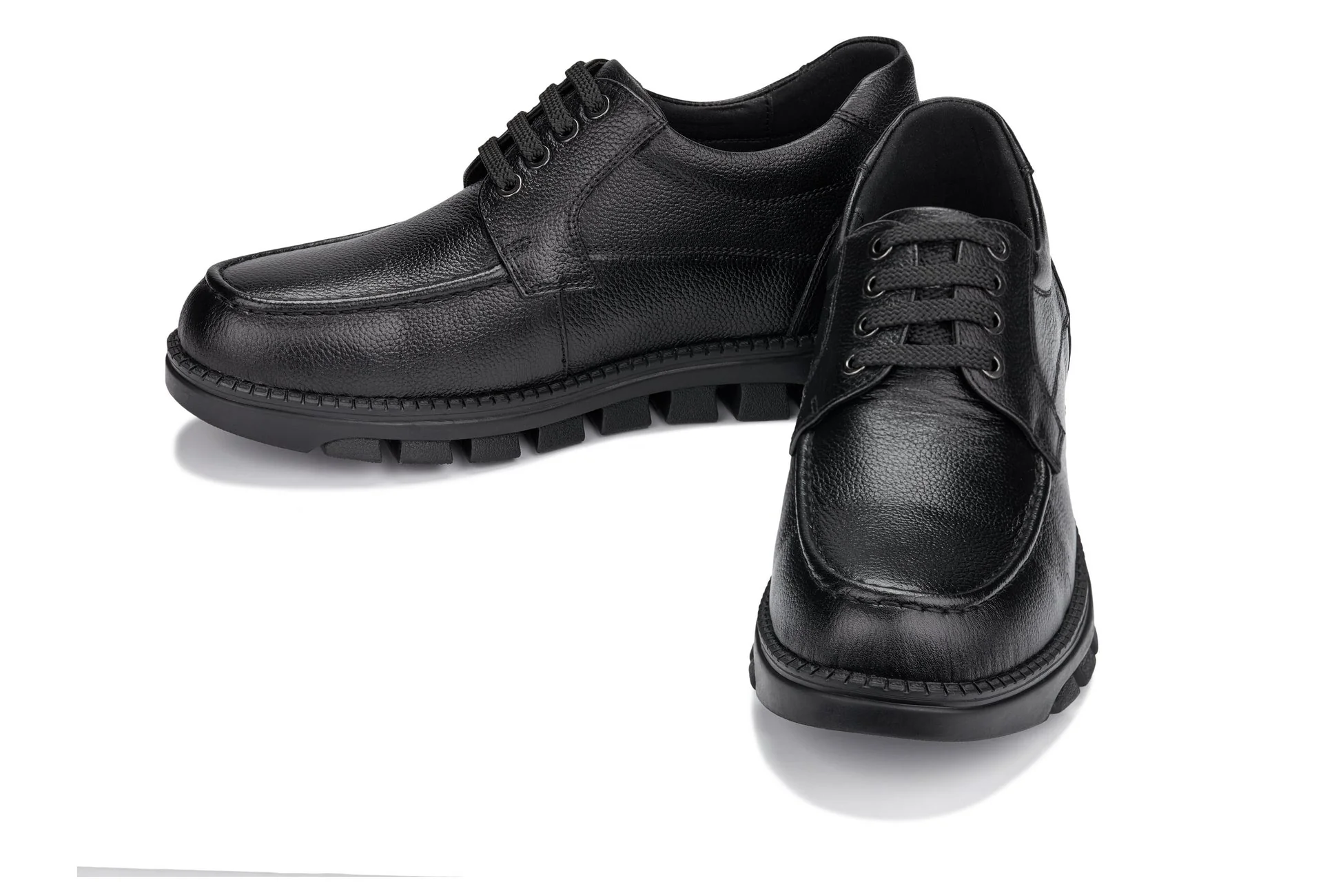 G6381 - 3 Inches Taller (Black) - Men's Sneakers - Image 5