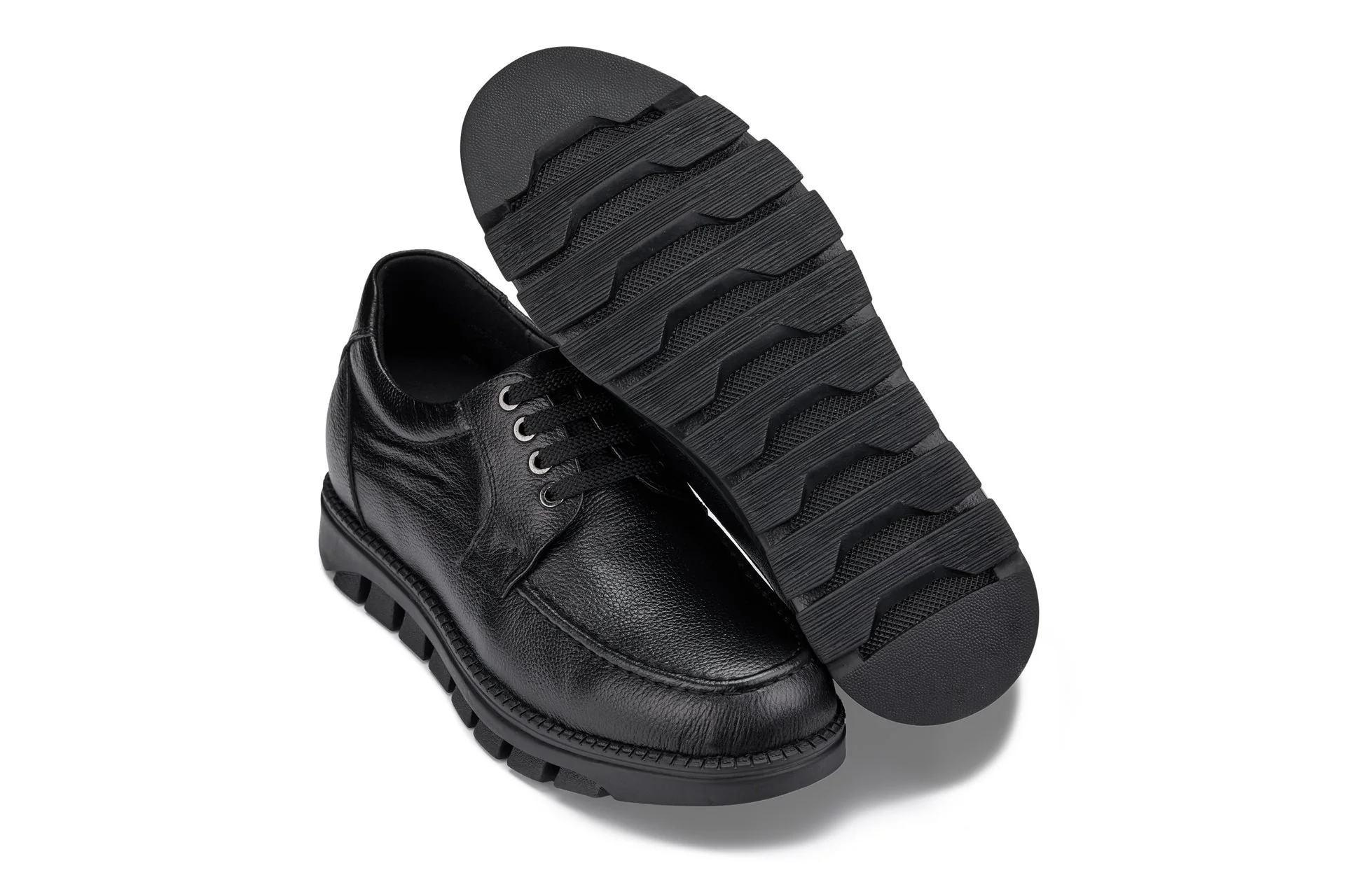 G6381 - 3 Inches Taller (Black) - Men's Sneakers - Image 6