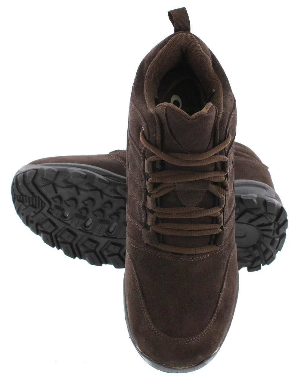 H0031 - 4 Inches Taller (Dark Brown) - Hiking Style Men's Boots - Image 4