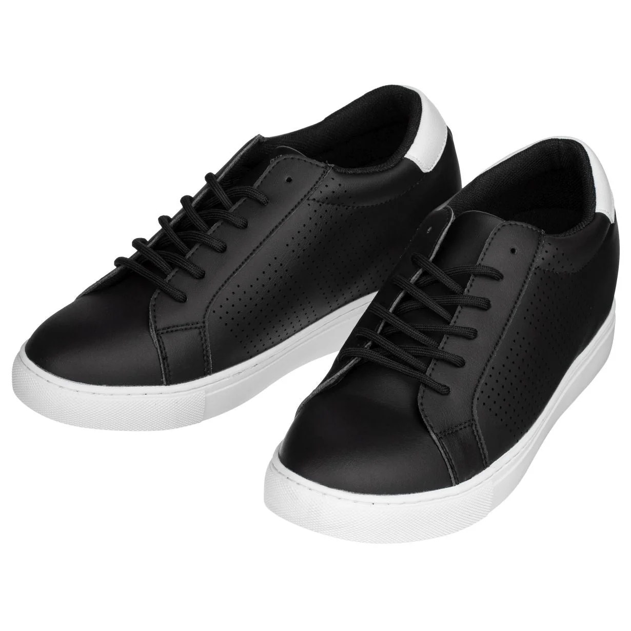 H0831 - 2.6 Inches Taller (Black) - Lightweight Men's Sneakers - Image 4