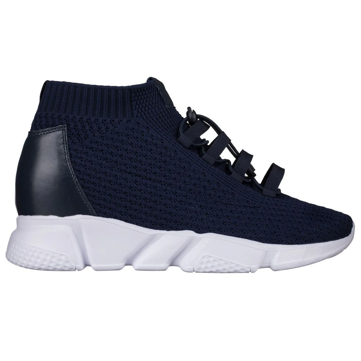 H1722 - 3.2 Inches Taller (Dark Blue) - Ultra Lightweight Men's Sneakers - Image 2
