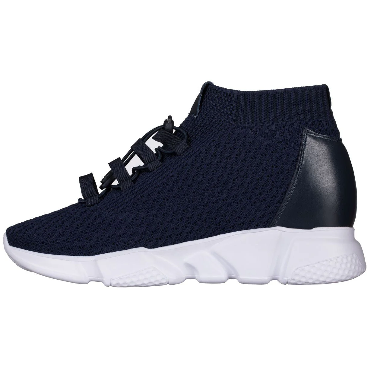 H1722 - 3.2 Inches Taller (Dark Blue) - Ultra Lightweight Men's Sneakers - Image 3