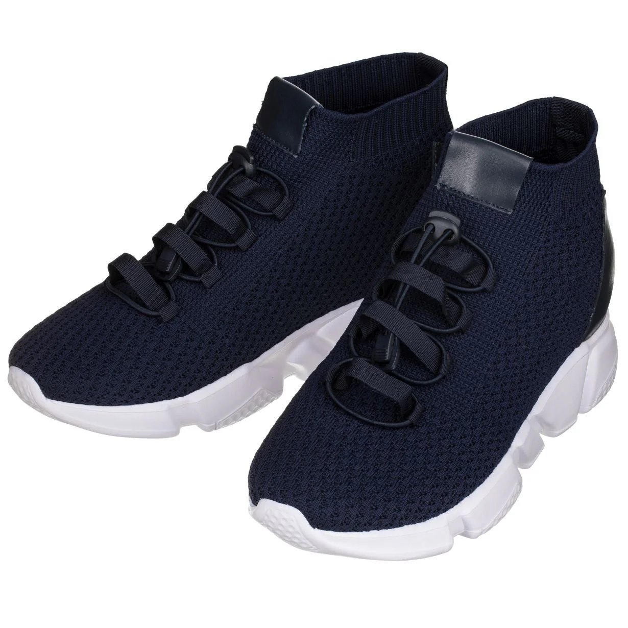 H1722 - 3.2 Inches Taller (Dark Blue) - Ultra Lightweight Men's Sneakers - Image 4