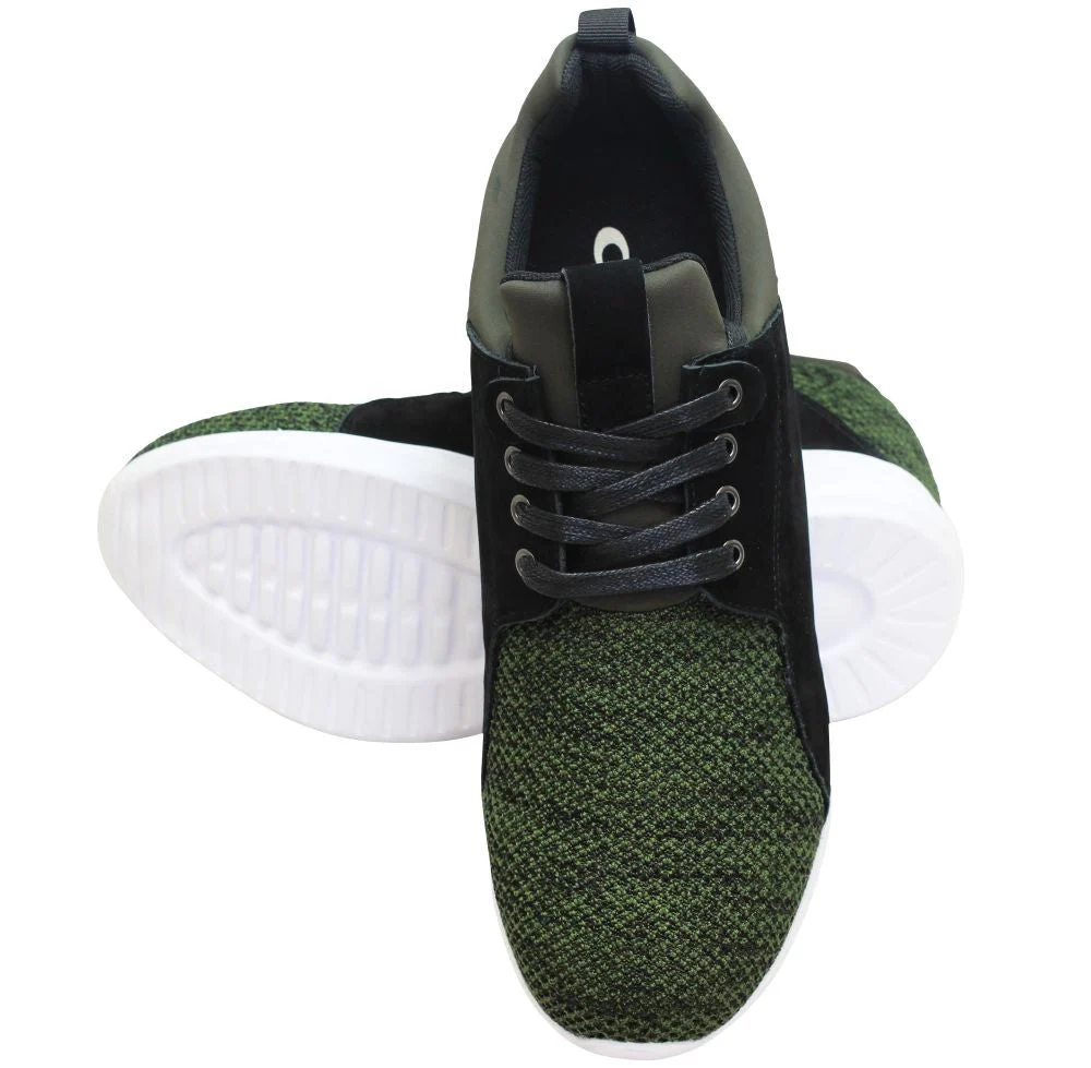 H71921 - 3.2 Inches Taller (Army Green) - Super Lightweight Men's Sneakers - Image 4