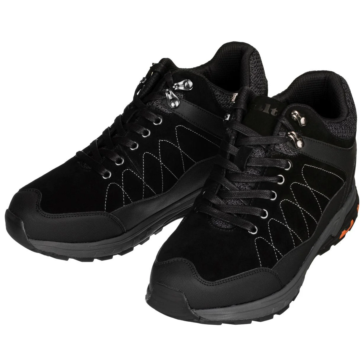 H75470 - 3.2 Inches Taller (Black) - Hiking Style Men's Boots - Image 4