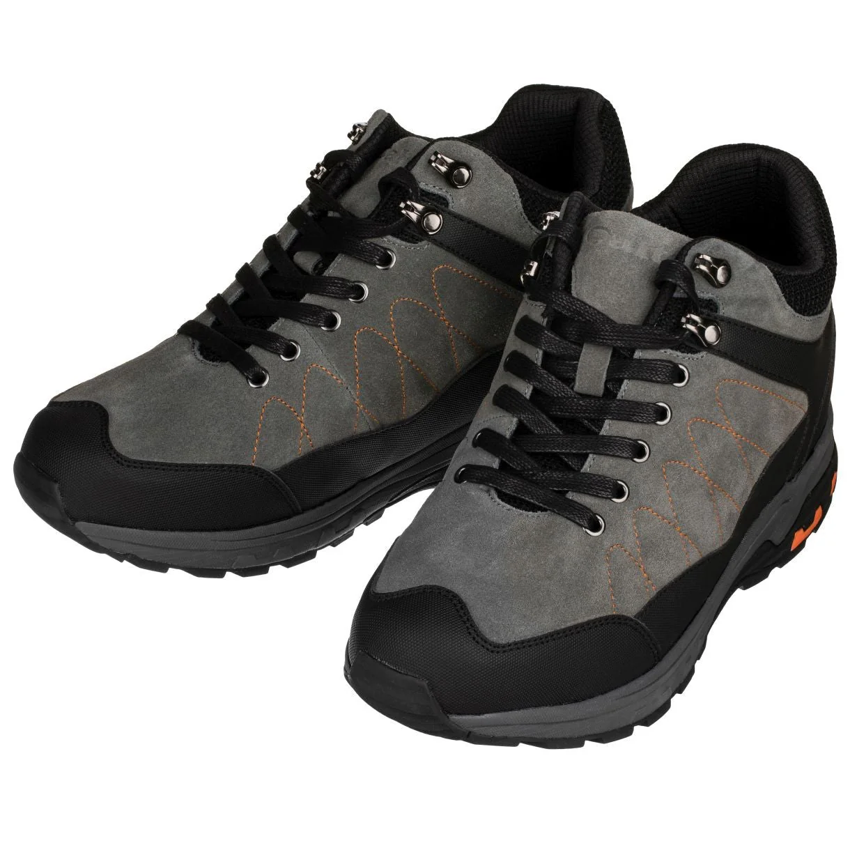 H75472 - 3.2 Inches Taller (Grey) - Hiking Style Men's Boots - Image 4