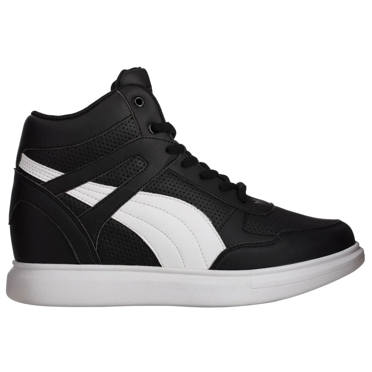 H71901 - High-Top Sneaker Elevator Men's Shoes - 3.8 Inches - Image 2