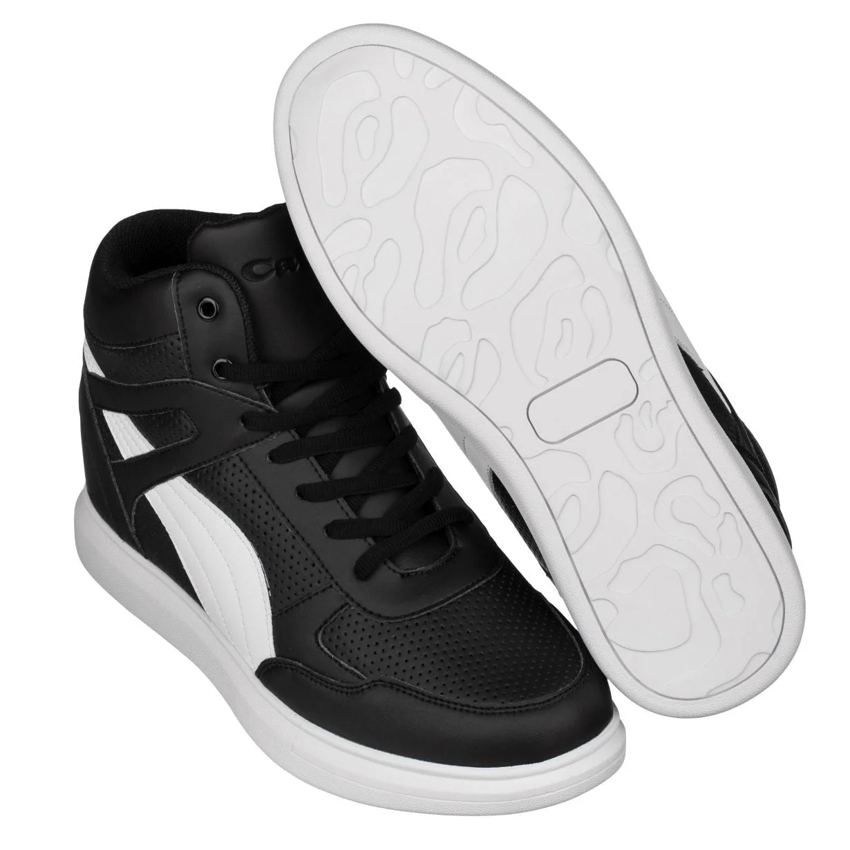 H71901 - High-Top Sneaker Elevator Men's Shoes - 3.8 Inches - Image 5