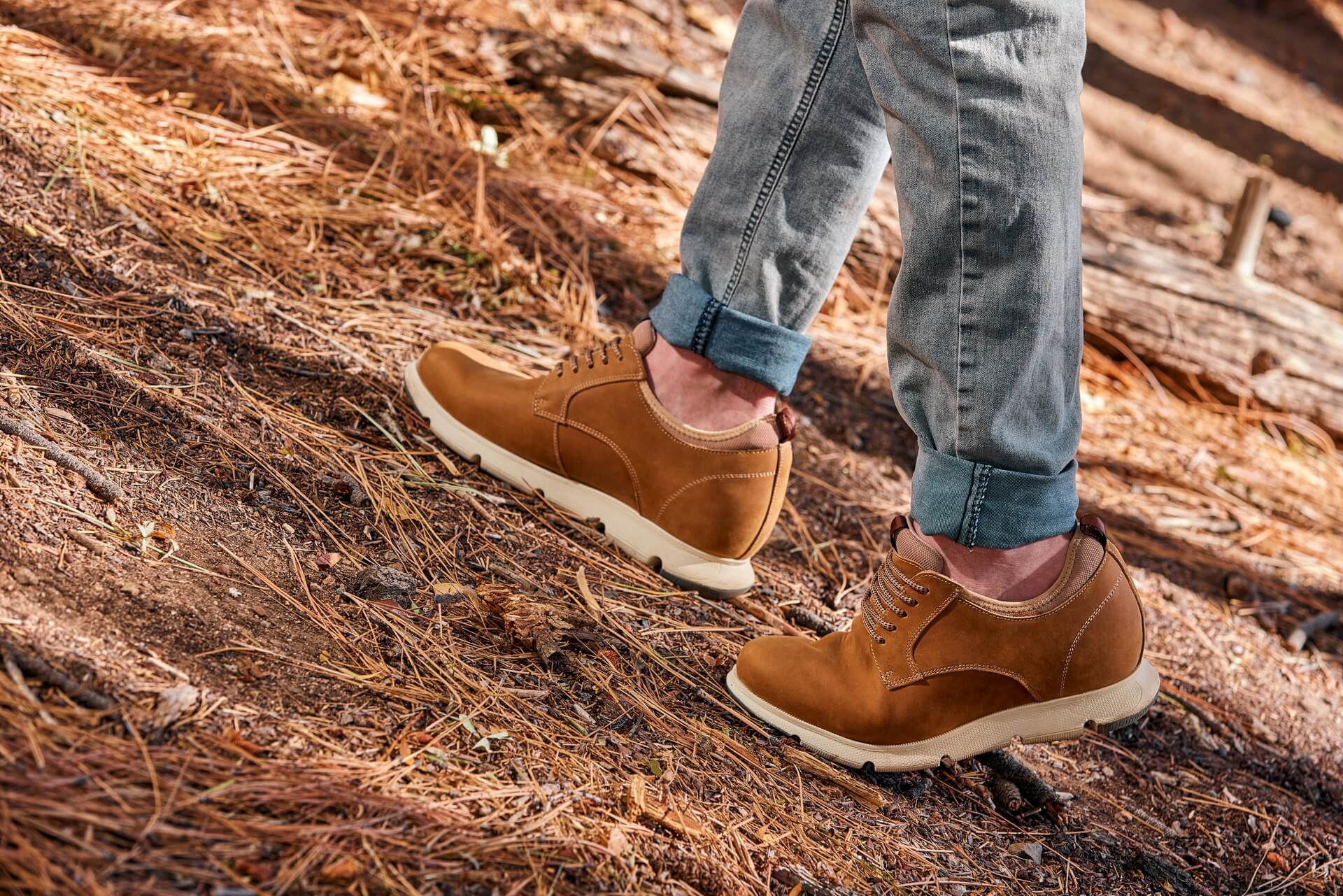 J1200 - 3.3 Inches Taller (Tan Brown) - Men's Men's Shoes - Image 10