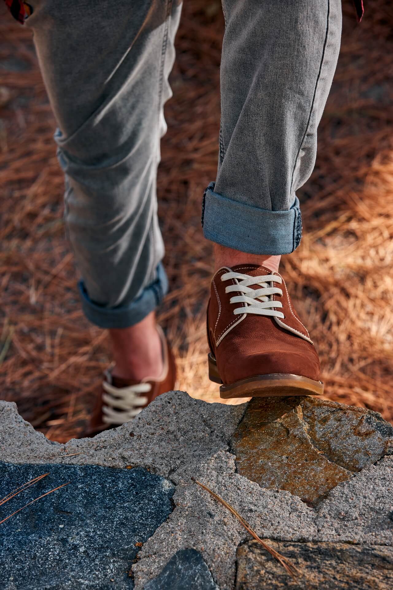 J1313 - 3 Inches Taller (Terracotta Brown) - Business Casual Leather Men's Derbies - Image 10