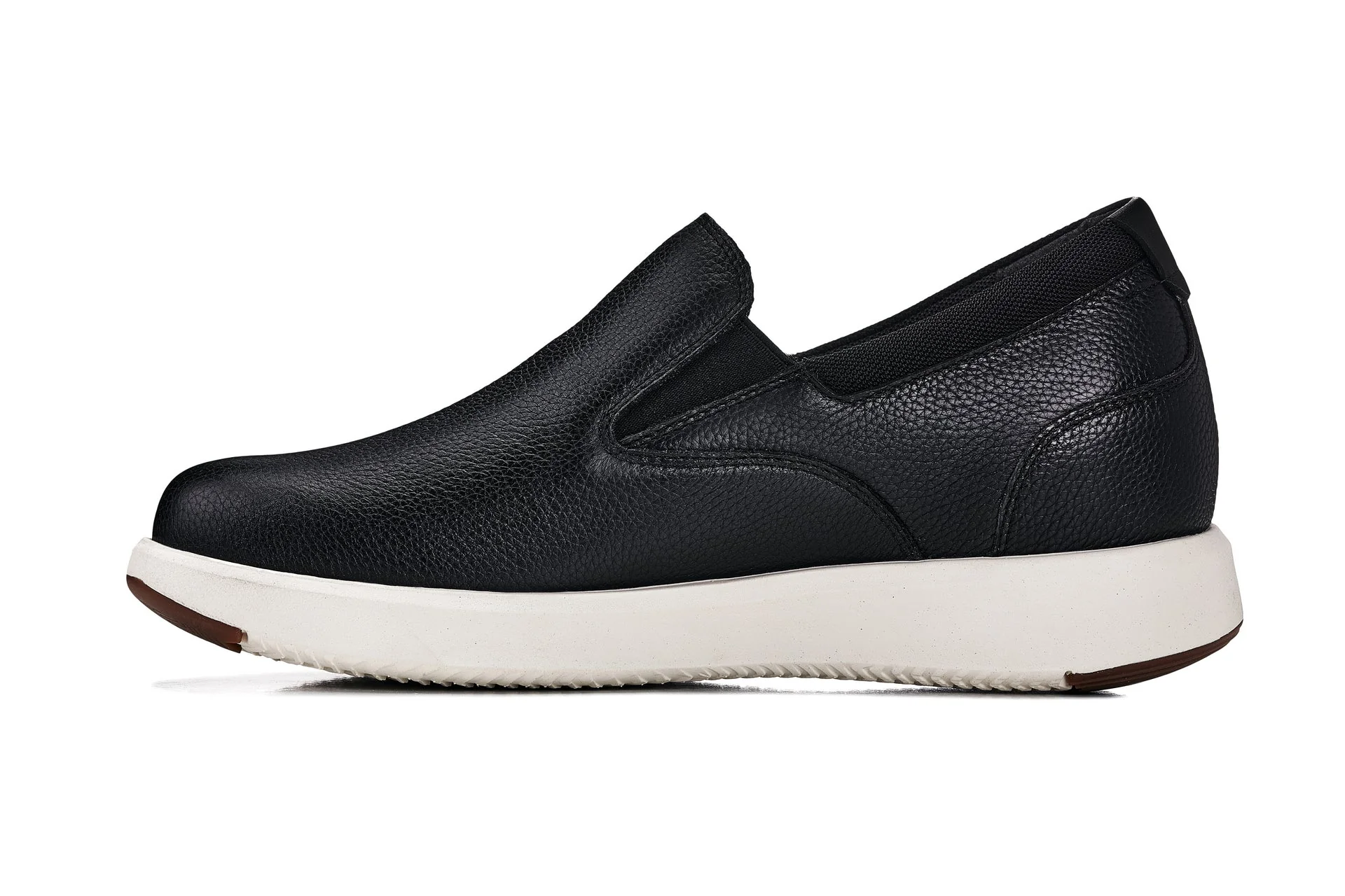 J1420 - 2.8 Inches Taller (Onyx) - Leather Men's Loafers - Image 3