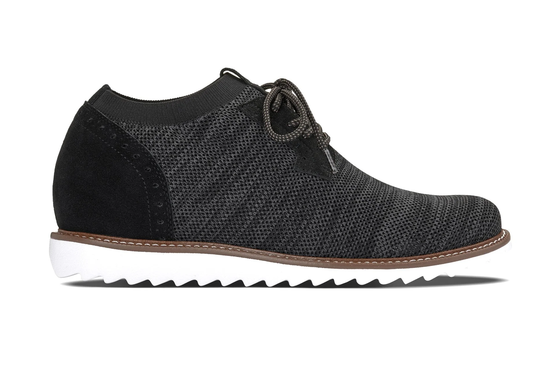 J1504 - 3.2 Inches Taller (Charcoal Grey) - Men's Shoes - Image 2