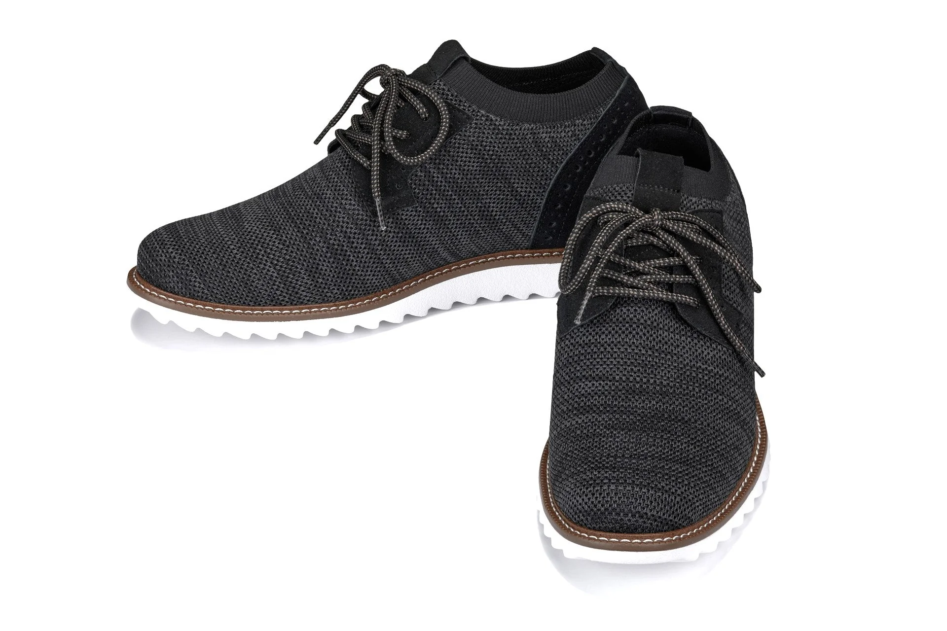 J1504 - 3.2 Inches Taller (Charcoal Grey) - Men's Shoes - Image 5