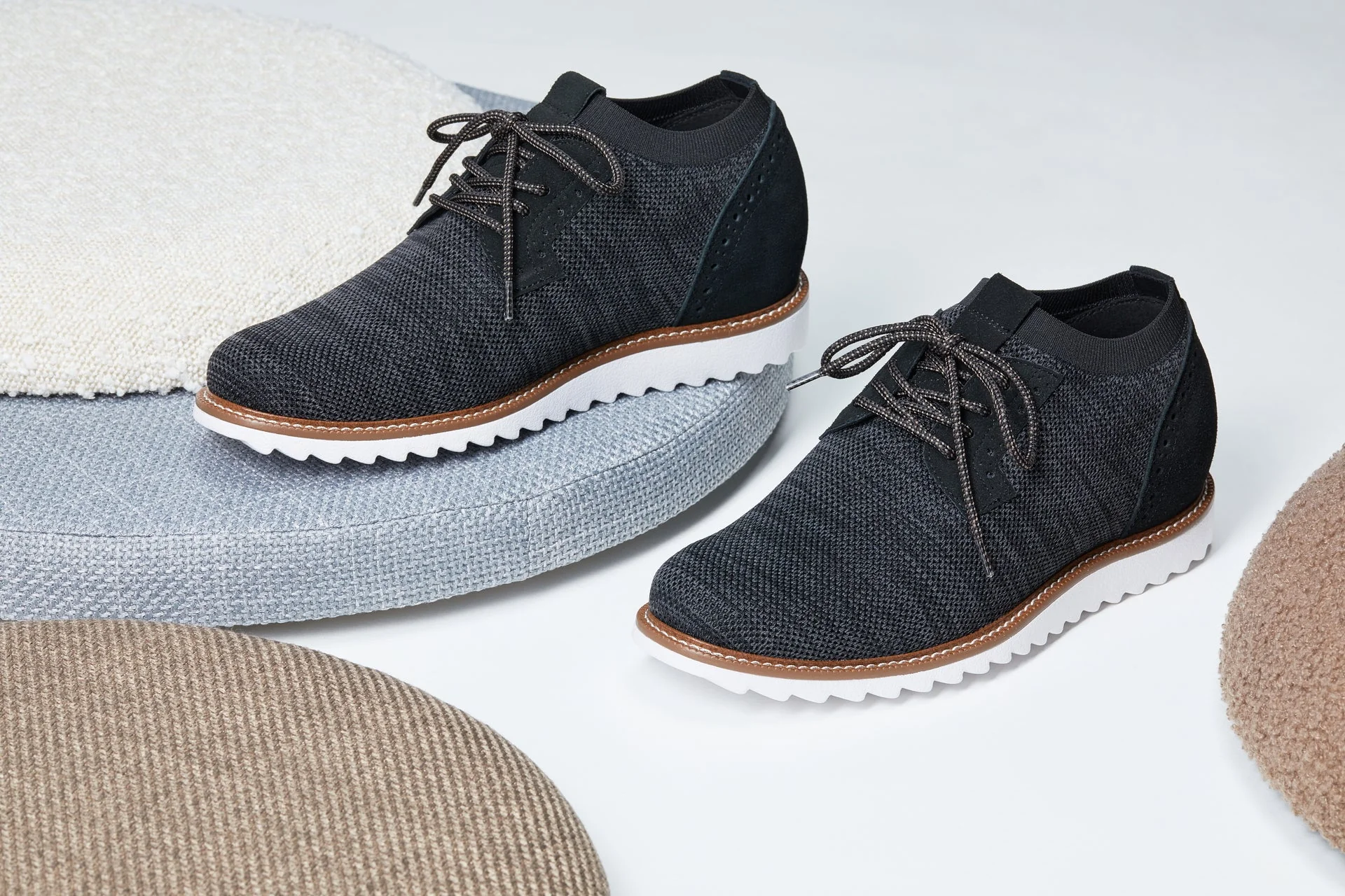 J1504 - 3.2 Inches Taller (Charcoal Grey) - Men's Shoes - Image 7