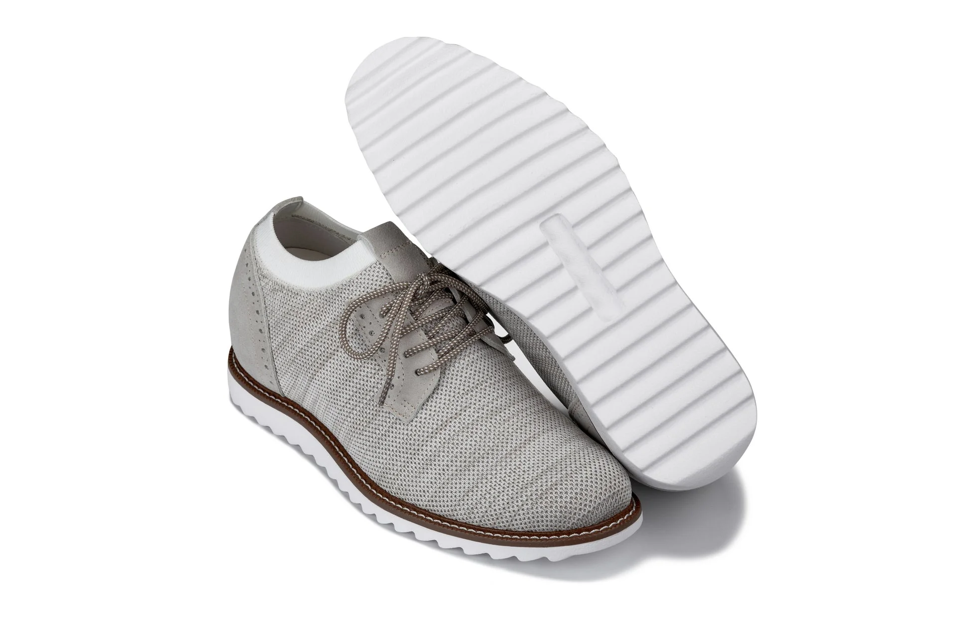 J1505 - 3.2 Inches Taller (Cream) - Men's Shoes - Image 6