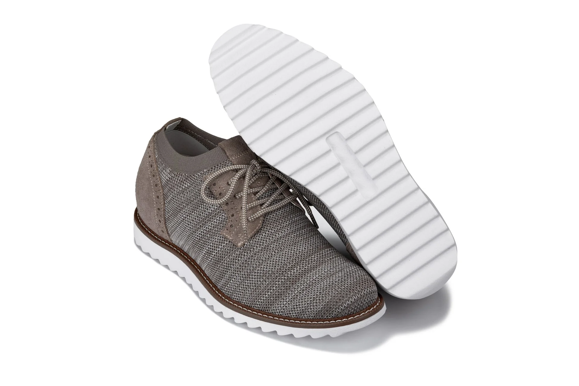 J1506 - Men's Shoes 3.2 Inches Taller (Camel Brown) - Men's Shoes - Image 6