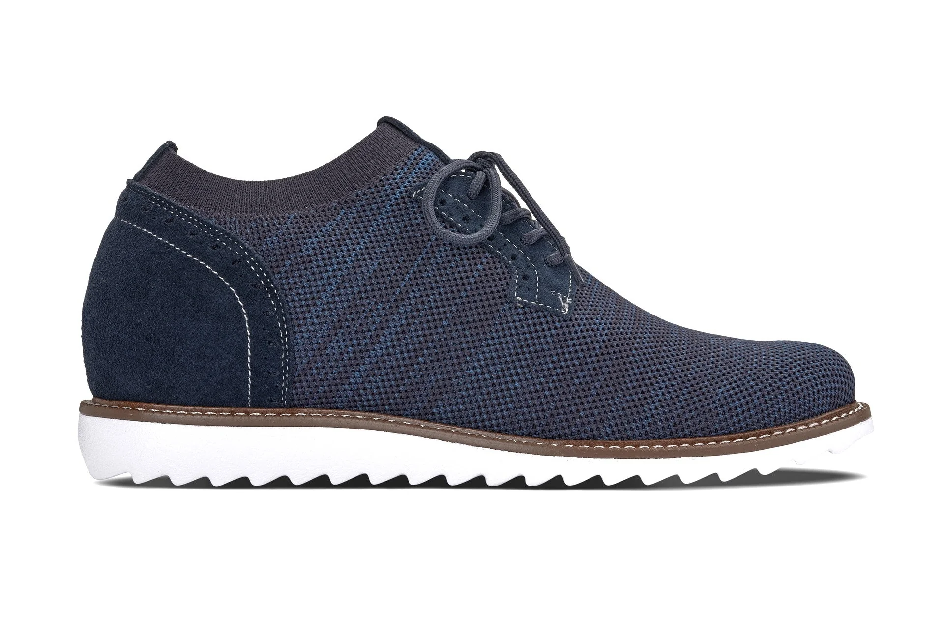 J1507 - 3.2 Inches Taller (Navy) - Men's Shoes - Image 2