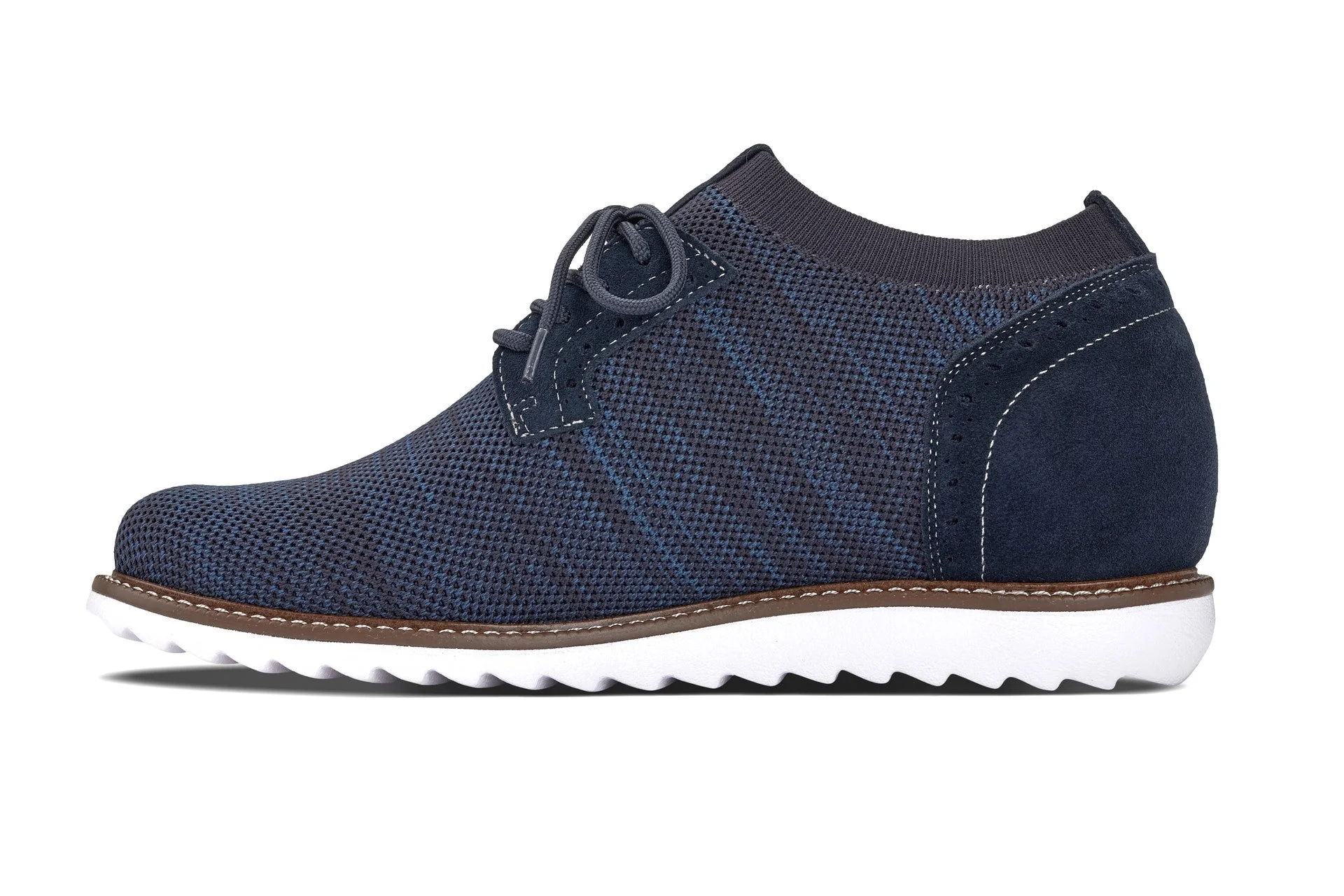 J1507 - 3.2 Inches Taller (Navy) - Men's Shoes - Image 3