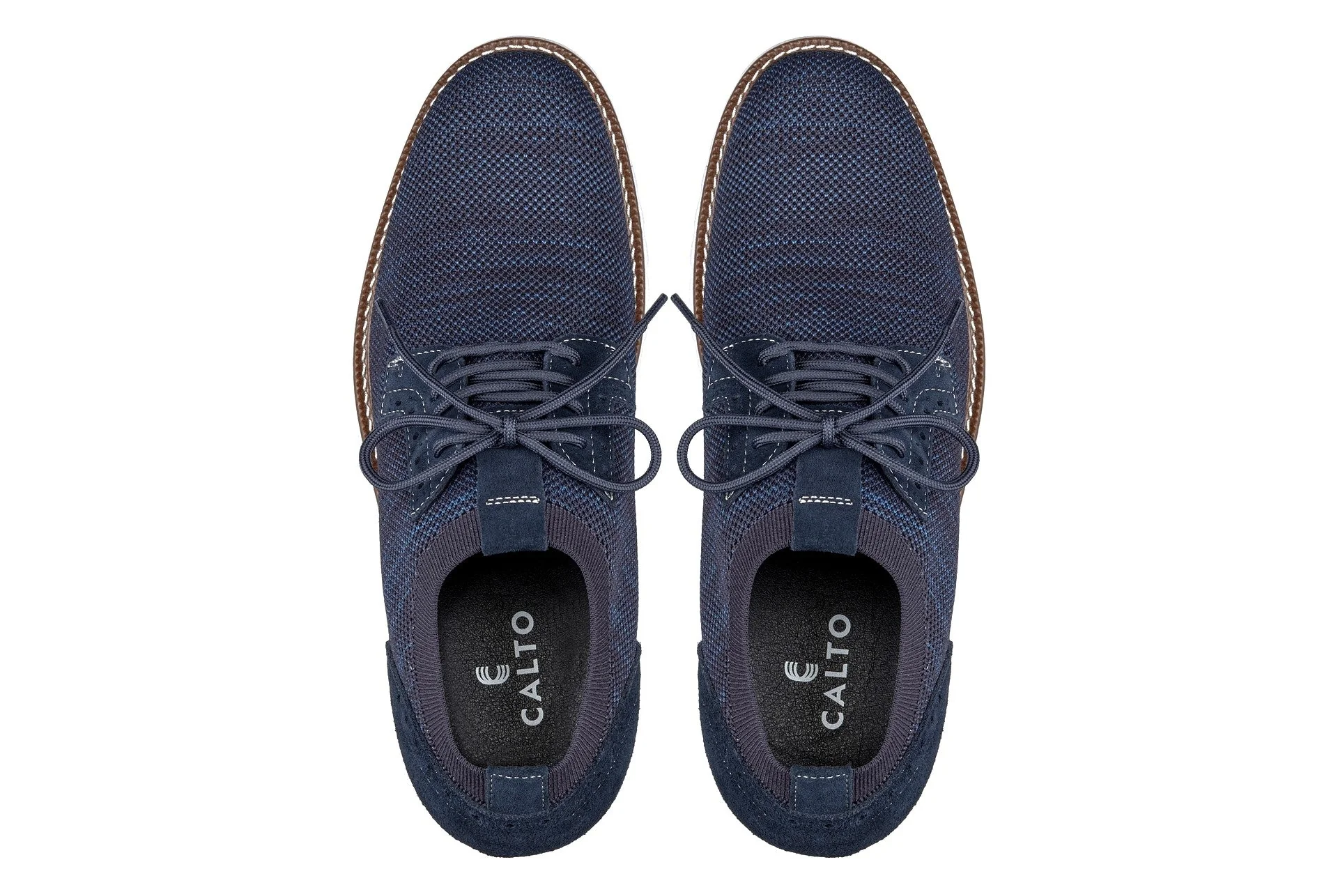 J1507 - 3.2 Inches Taller (Navy) - Men's Shoes - Image 4