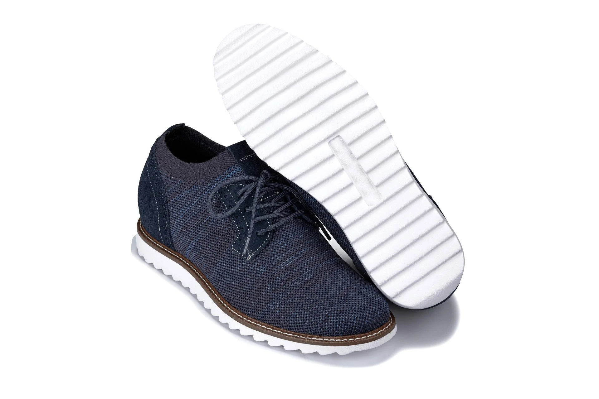 J1507 - 3.2 Inches Taller (Navy) - Men's Shoes - Image 6
