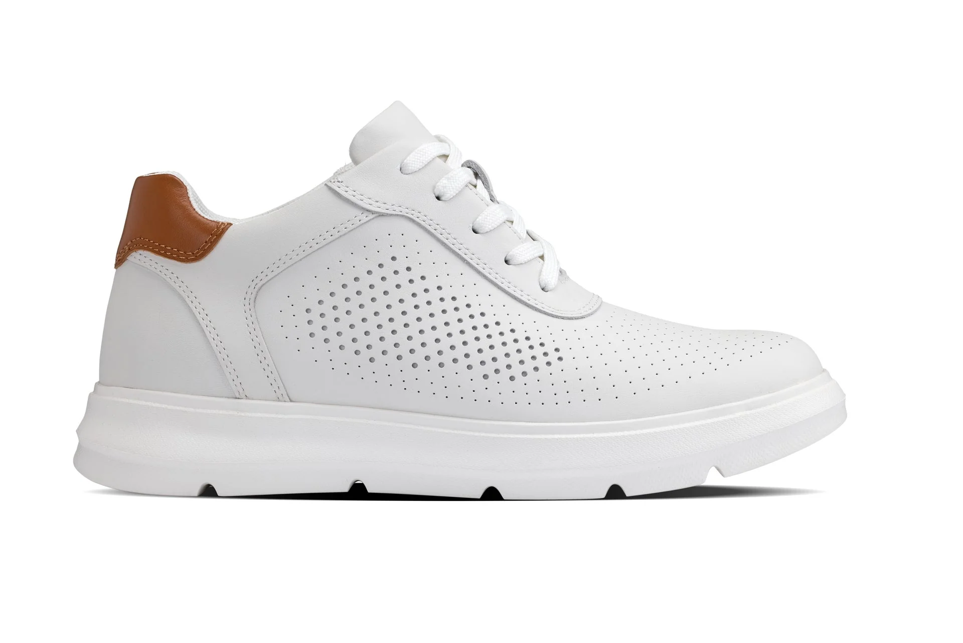 J1581  - 2.6 Inches Taller (White) - Lightweight Casual Men's Walker Shoes - Image 2