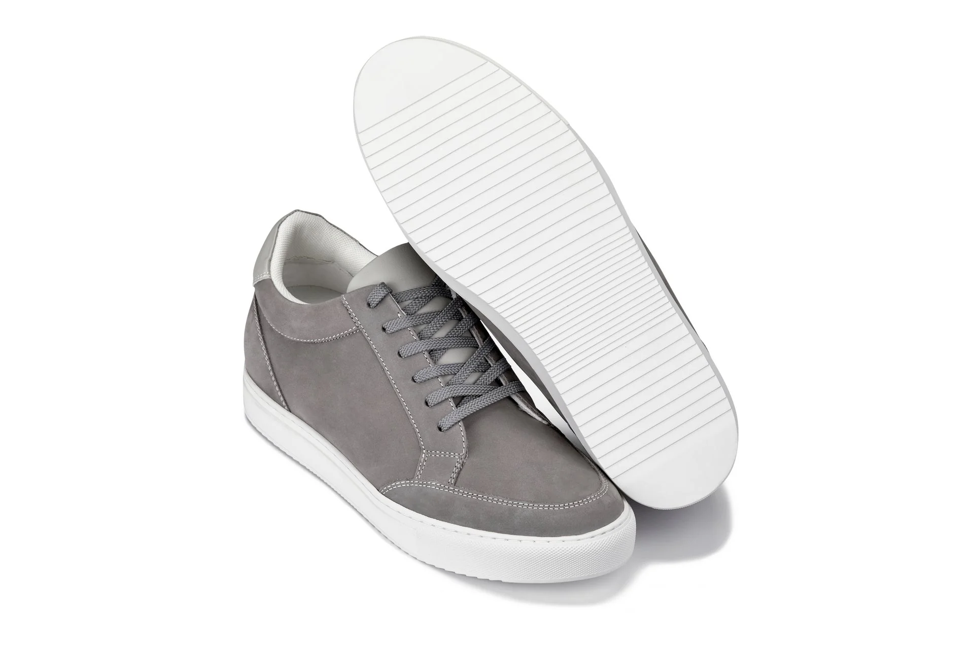 J1855 - 2.6 Inches Taller (Grey) - Men's Sneakers - Image 6