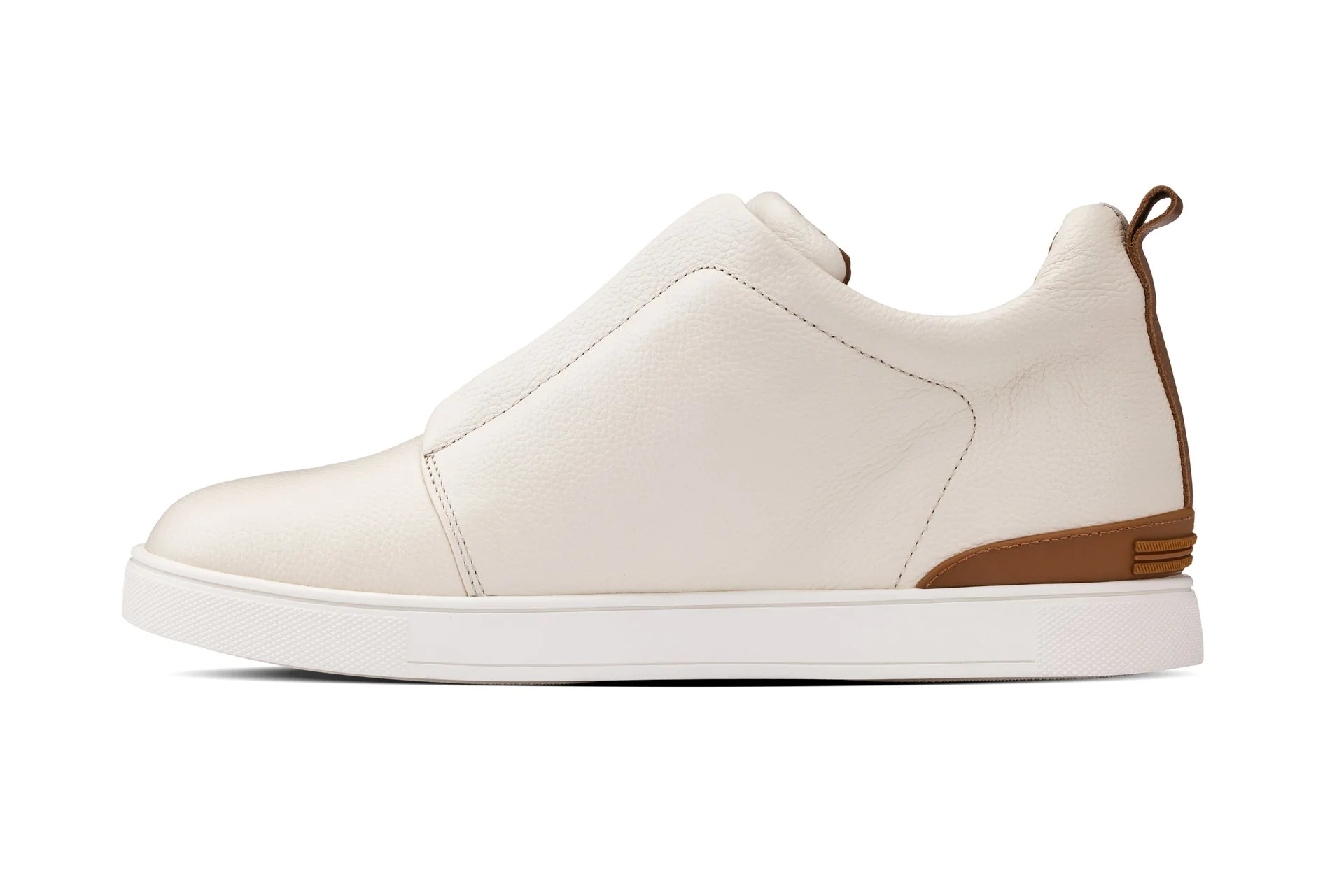 J1933 - 2.6 Inches Taller (Off-White) - Slip-On Men's Snoafers - Image 3
