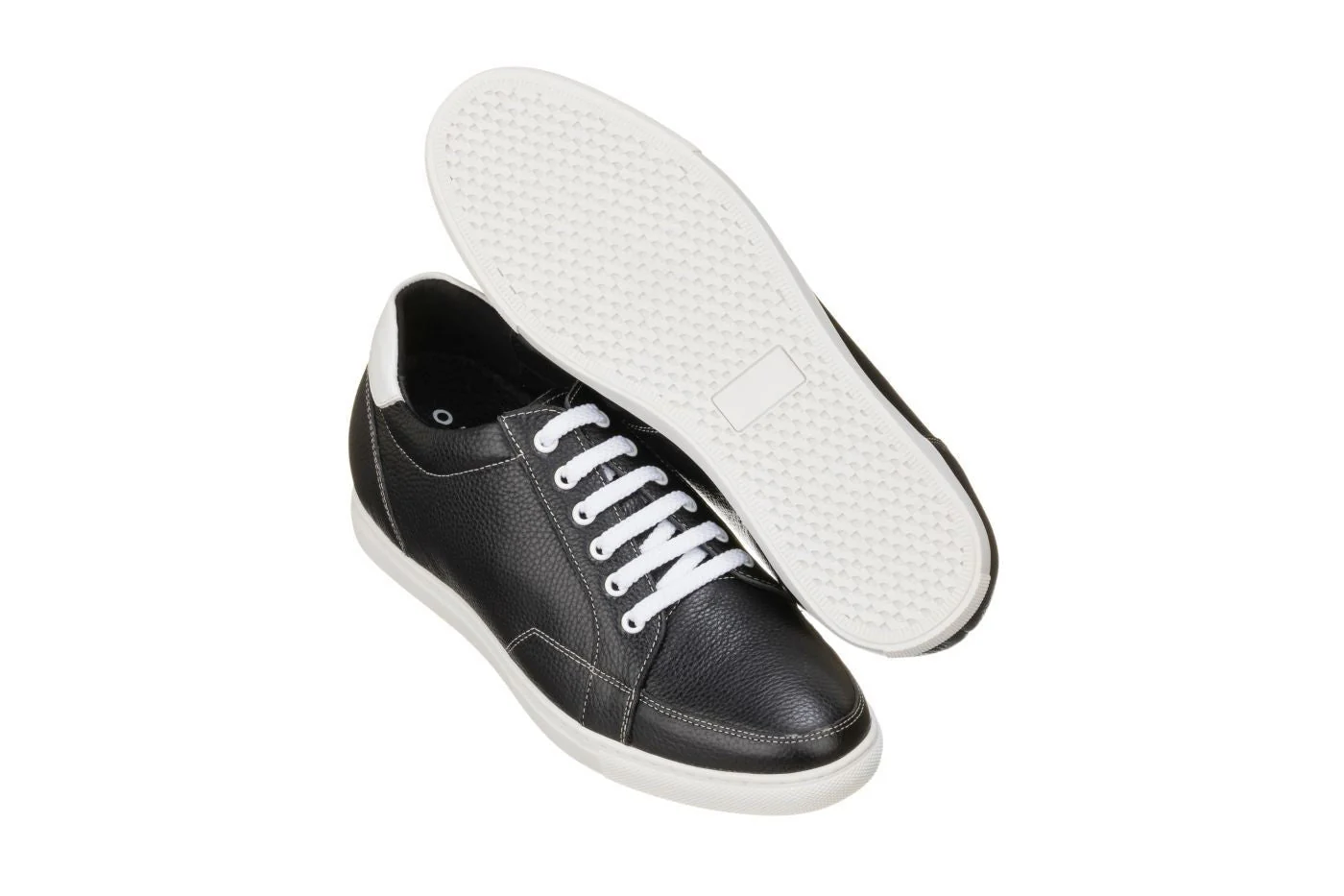 K0081 - 2.5 Inches Taller (Black/White) - Men's Sneakers - Image 5