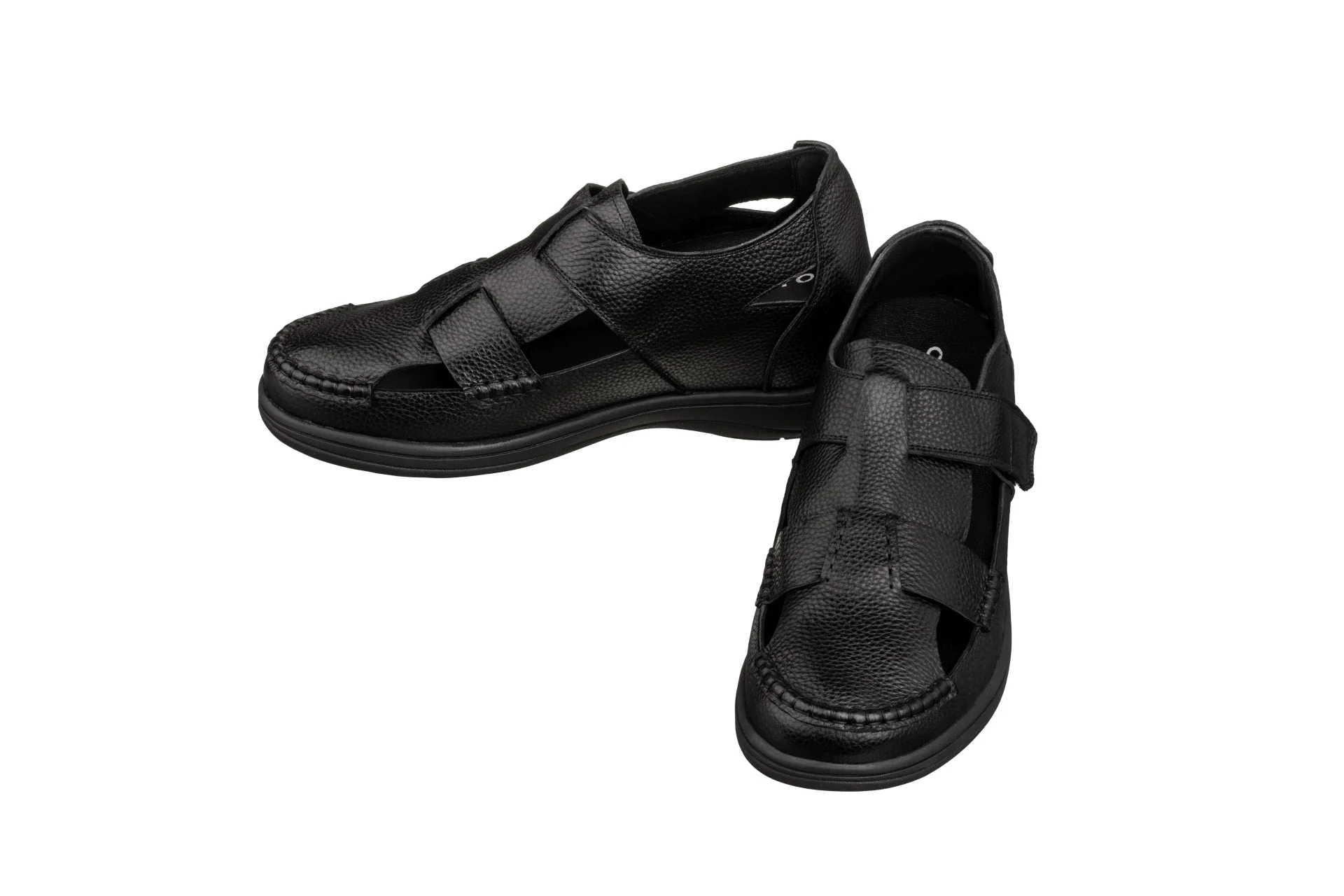 K2661 - 3.2 Inches Taller (Black) - Casual Fisherman Sandals - Image 5