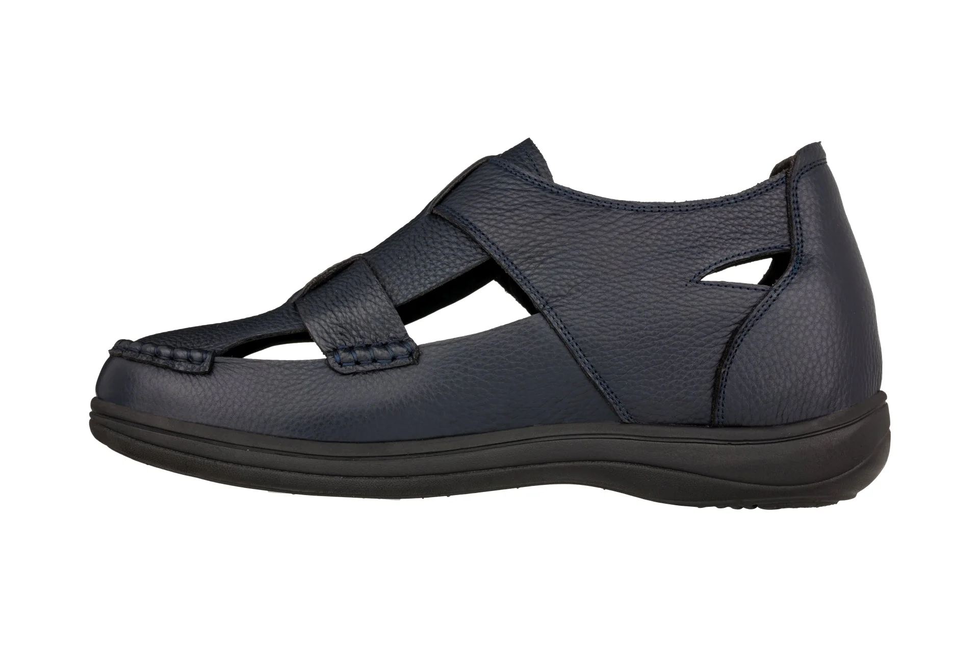 K2663 - 3.2 Inches Taller (Navy Blue) - Casual Fisherman Sandal - Image 4